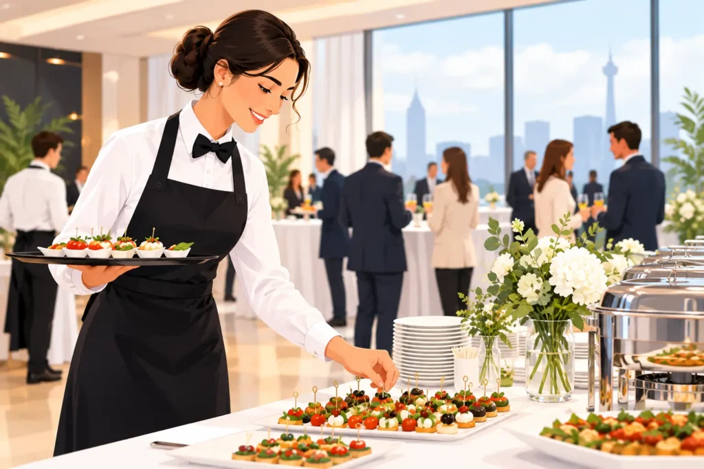Servicekräfte Deutschland bei Veranstaltungen und Catering