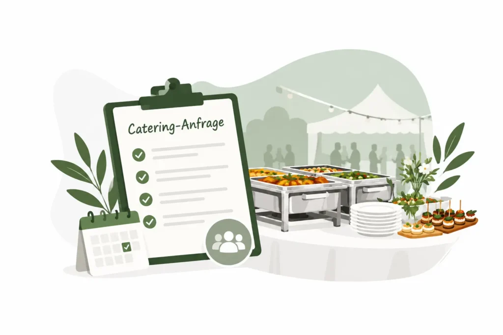 Catering-Ausschreibung für eine Veranstaltung – Catering-Anfrage bei Aleppo Catering
