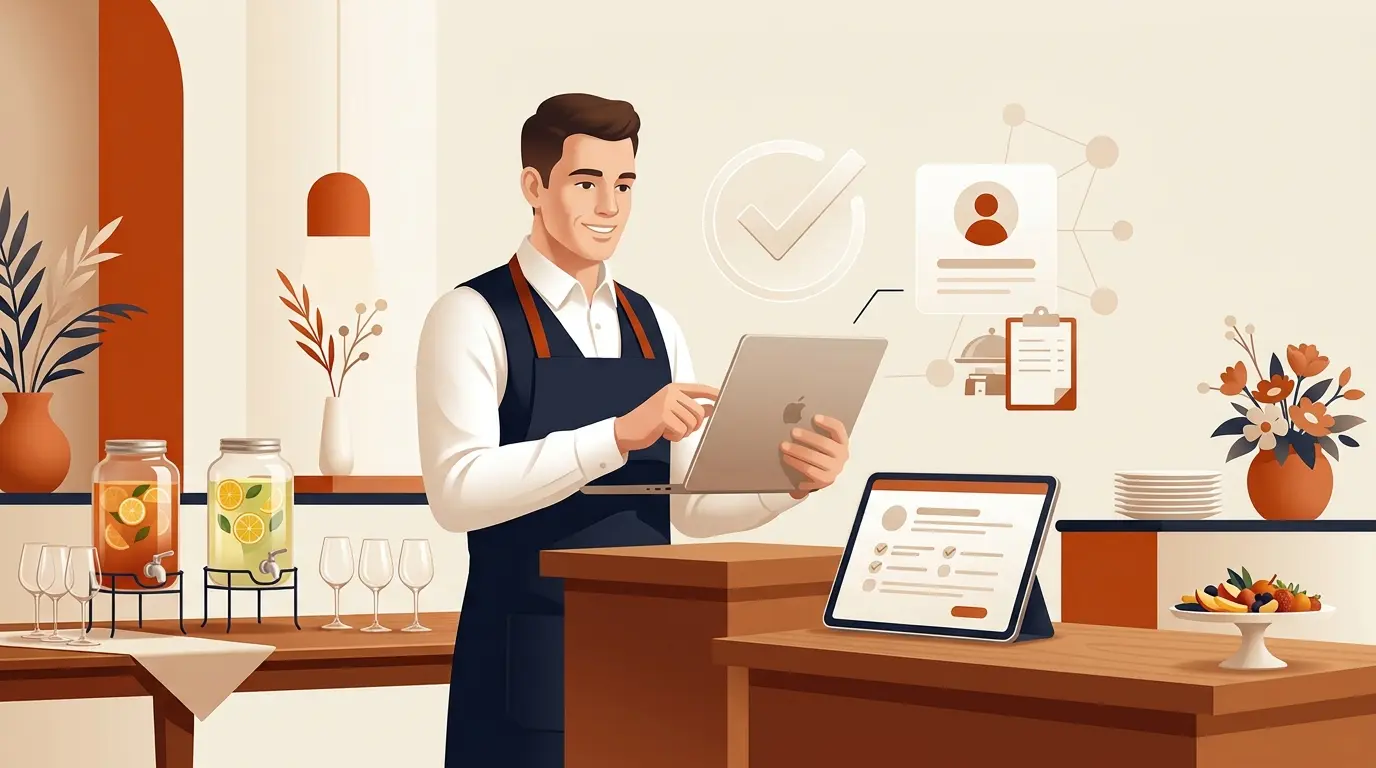 Servicekräfte für Catering und Events buchen